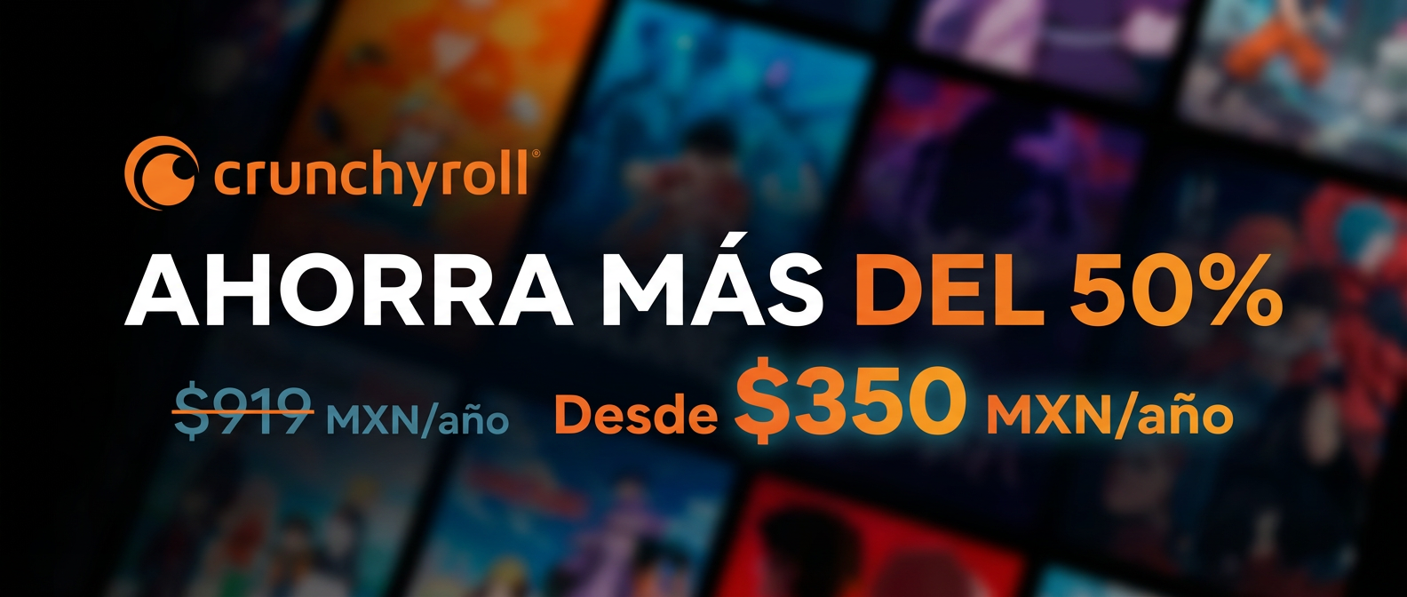 Promocion horizontal de Crunchyroll Premium